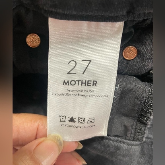 MOTHER Looker Ankle Fray in Guilty As Sin Size 27 - Picture 14 of 15